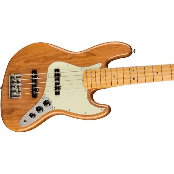 Avis basse électrique Fender AM Pro II Jazz Bass V RST PINE