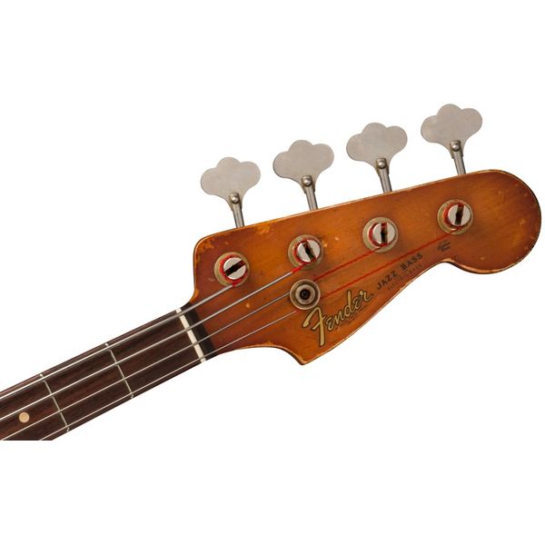 Avis basse électrique Fender 62 Jazz Bass FRo3CS Relic MBJS