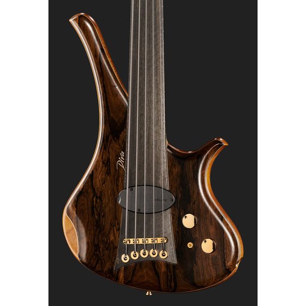 Avis basse électrique Marleaux Diva 5 Ziricote