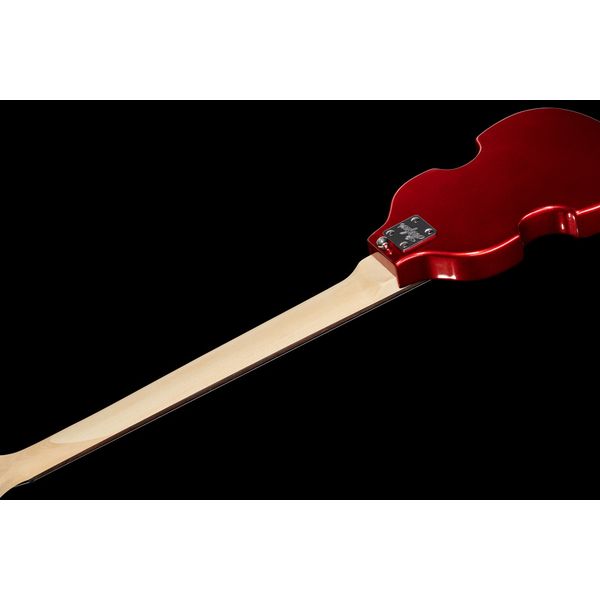 Avis basse électrique Höfner Shorty Violin Bass CT Red