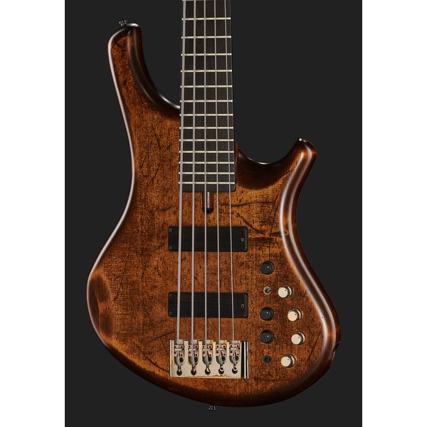 Avis sur Marleaux Tiuz 5 Worn Spruce LTD - Test basse électrique
