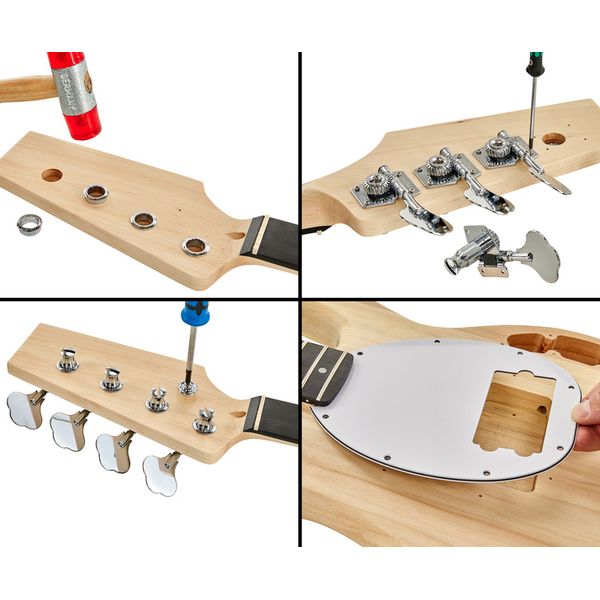 Avis basse électrique Harley Benton Bass Guitar Kit MB-Style
