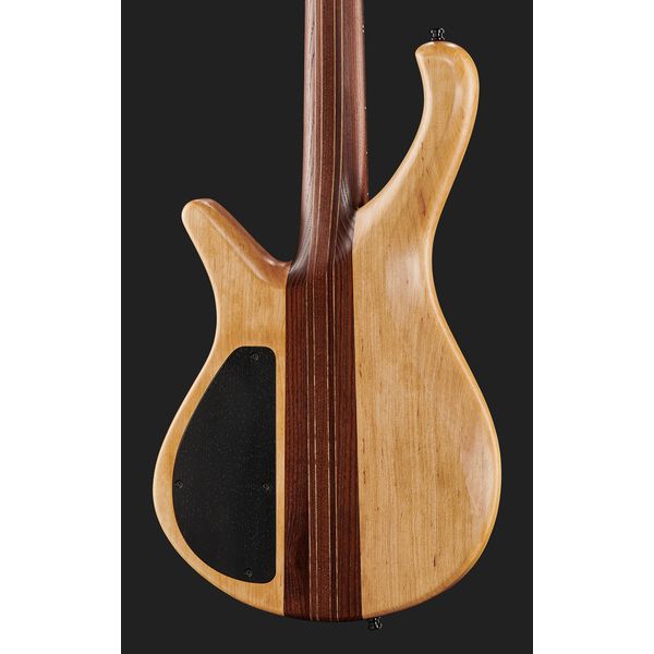 Avis basse électrique Franz Bassguitars Sirius 4 DC Poplar Burl