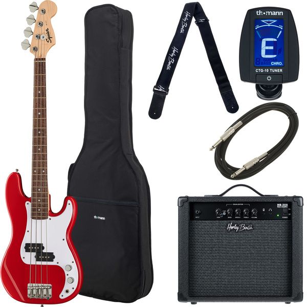 Squier Mini P Bass Dakota Red Set - Avis sur cette basse électrique