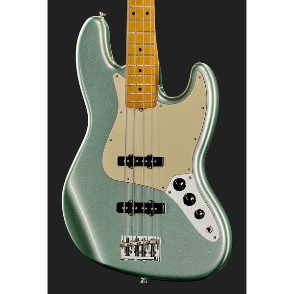 La basse électrique Fender Am Pro II Jazz Bass MYST SFG : Notre avis
