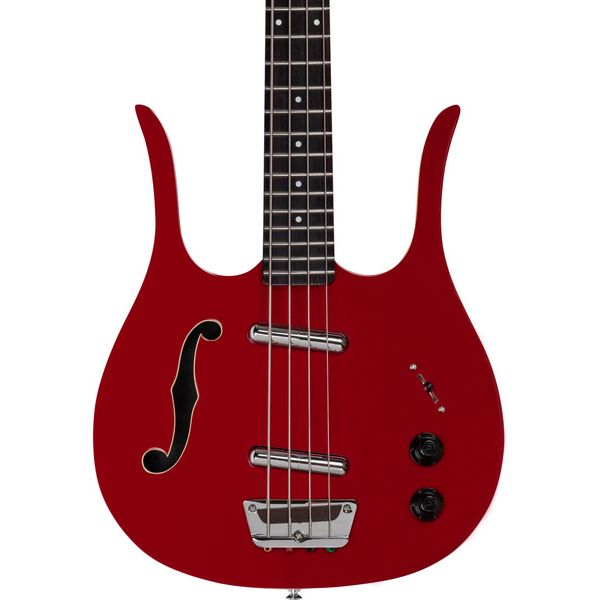 Avis basse électrique Danelectro 58 Longhorn Bass Red Hot