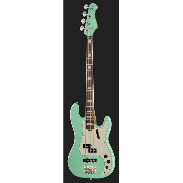 Avis basse électrique Harley Benton MV-4PJ Seafoam Green