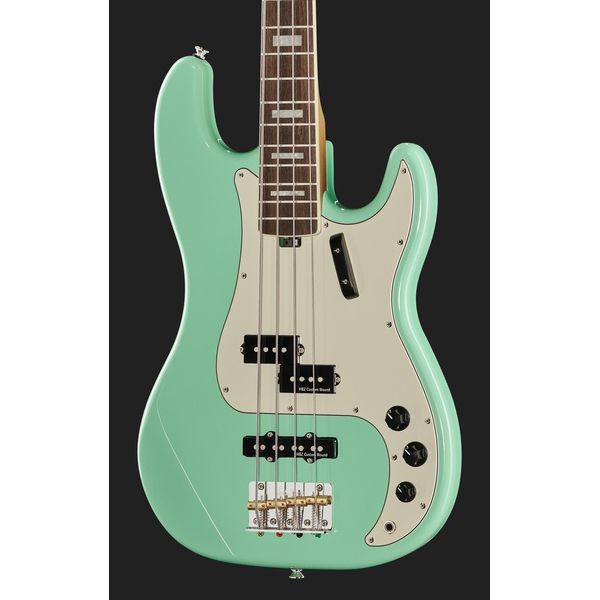 Avis basse électrique Harley Benton MV-4PJ Seafoam Green