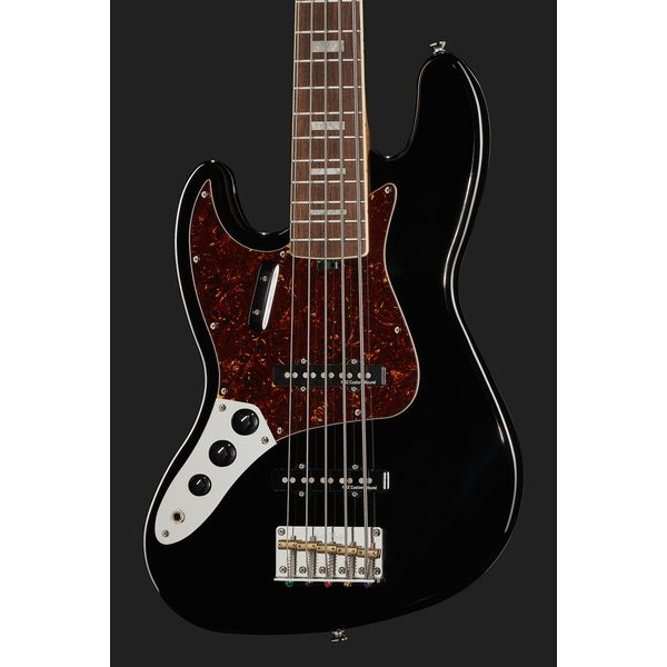 Avis basse électrique Harley Benton MV-5JB LH Black