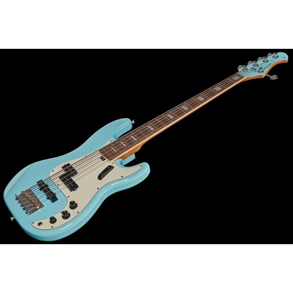 Avis basse électrique Harley Benton MV-5PJ Daphne Blue