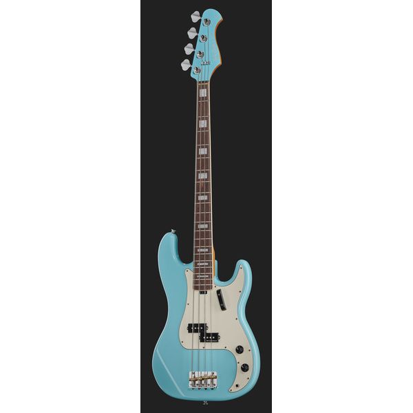 Avis basse électrique Harley Benton MV-4P Daphne Blue