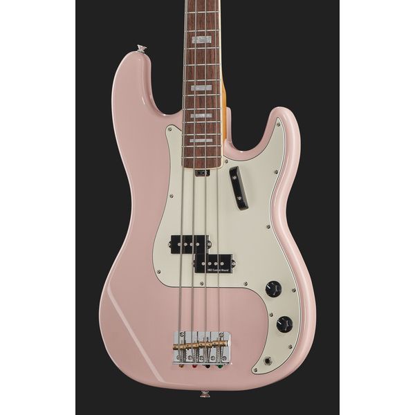 Avis sur Harley Benton MV-4P Shell Pink - Test basse électrique