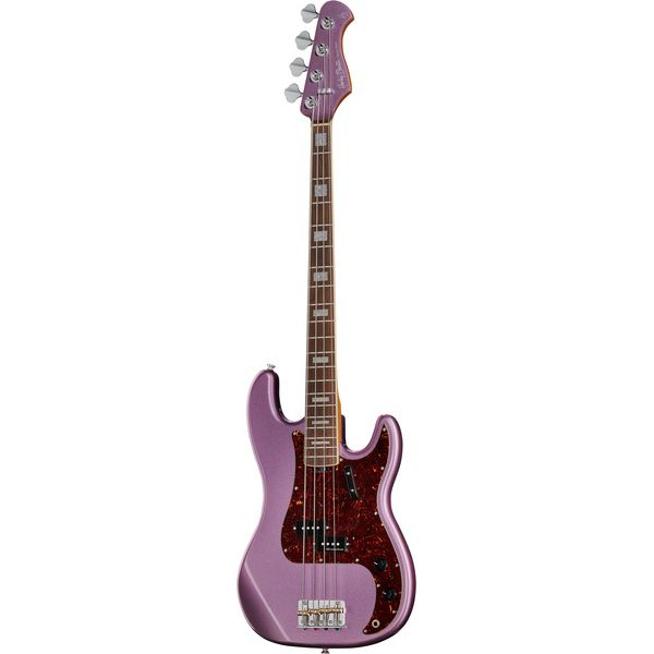 Avis basse électrique Harley Benton MV-4P Burgundy Mist