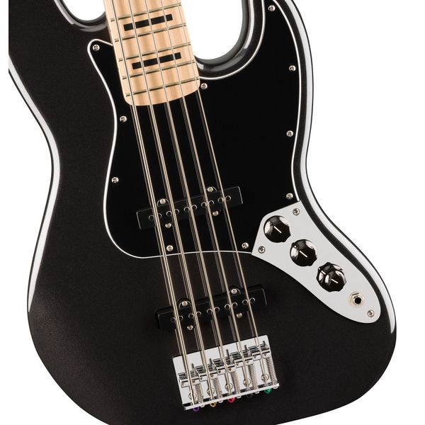 Avis basse électrique Squier Affinity ACT Jazz Bass V BKM