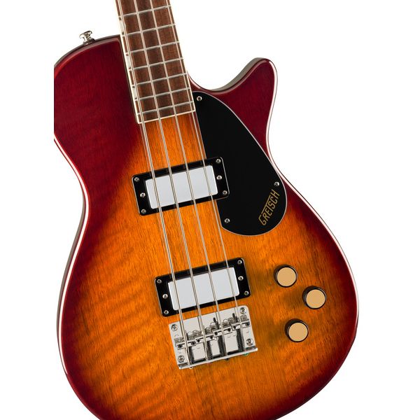 Avis basse électrique Gretsch Strml Jet Clb Bass HVNA BRST