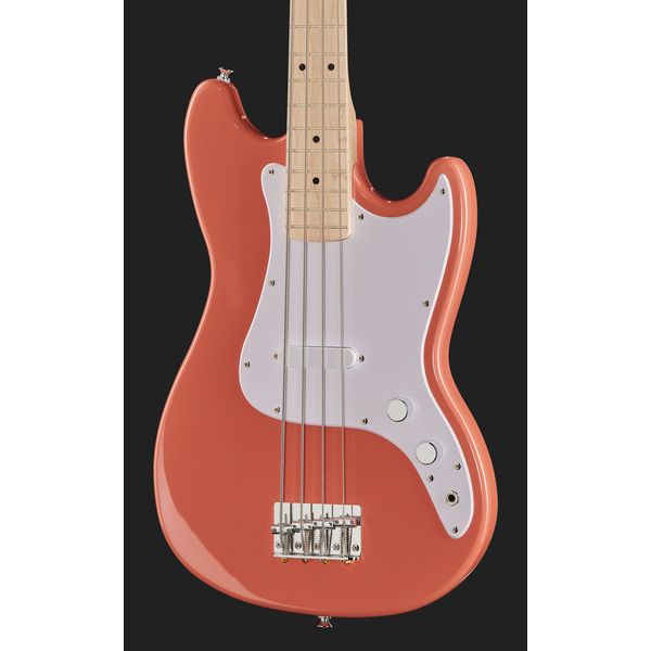 La basse électrique Squier Sonic Bronco Tahitian Coral : Notre avis