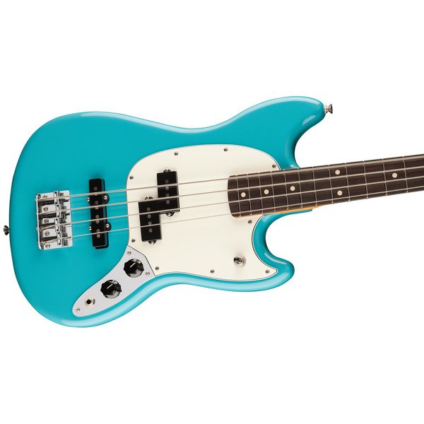 Avis basse électrique Fender Player II Mustang Bass RW AQB