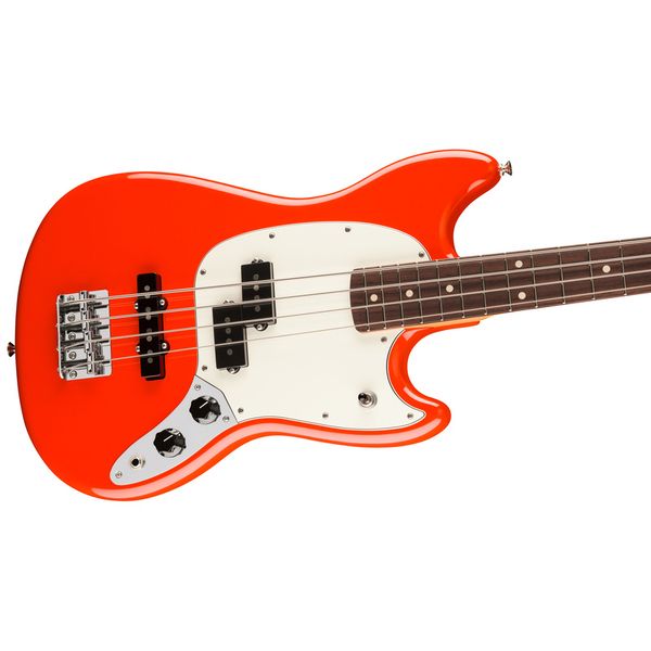 Avis basse électrique Fender Player II Mustang Bass RW CRR