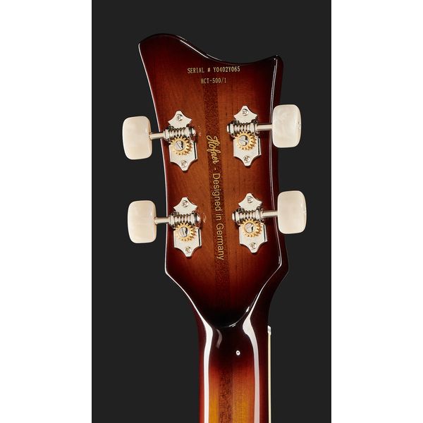 Avis basse électrique Höfner HCT-500/1-SB Violin Bass CT