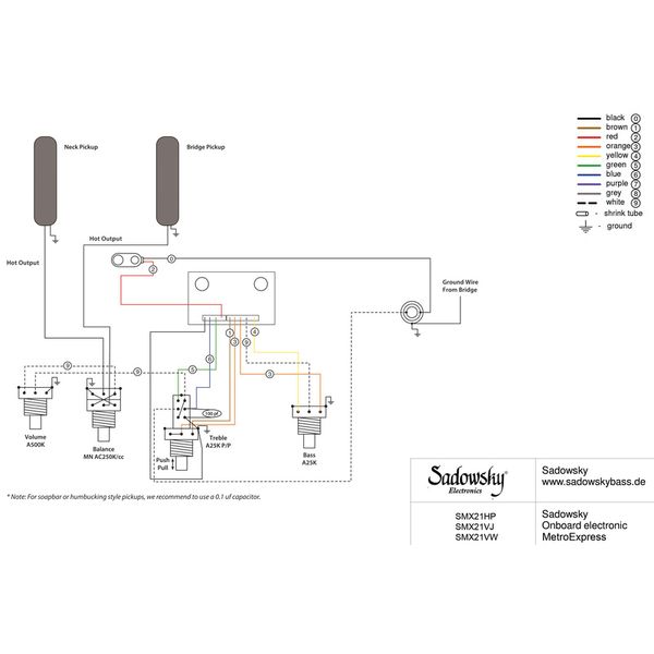 Avis sur Sadowsky MetroExp21 HybPJ4 Morado SSM - Test basse électrique