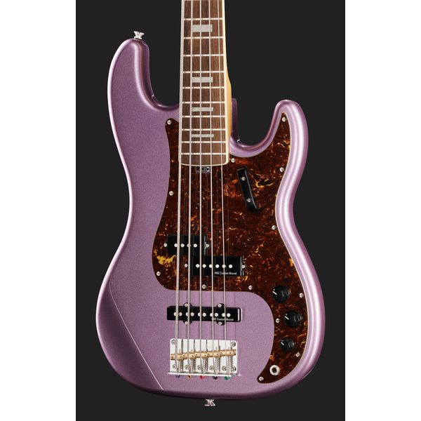 La basse électrique Harley Benton MV-5PJ Burgundy Mist Set : Notre avis