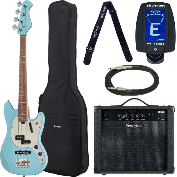 Harley Benton MV-4MSB Daphne Blue Set - Avis sur cette basse électrique