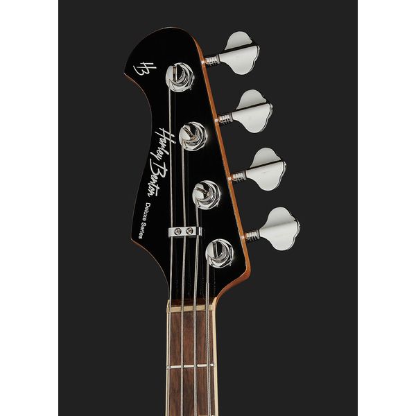 Avis basse électrique Harley Benton MV-4MSB LH Black Set