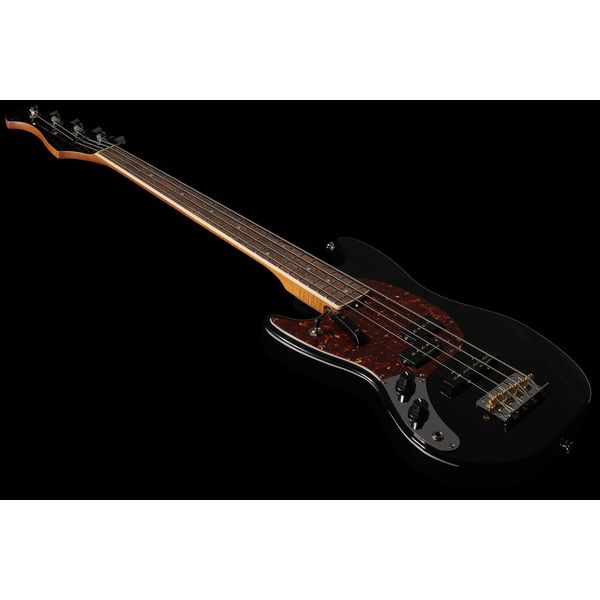 Avis basse électrique Harley Benton MV-4MSB LH Black Set