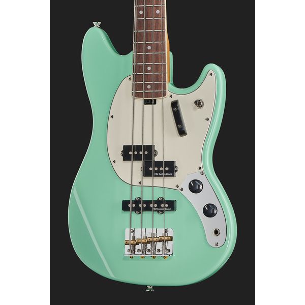 La basse électrique Harley Benton MV-4MSB Seafoam Green Set : Notre avis