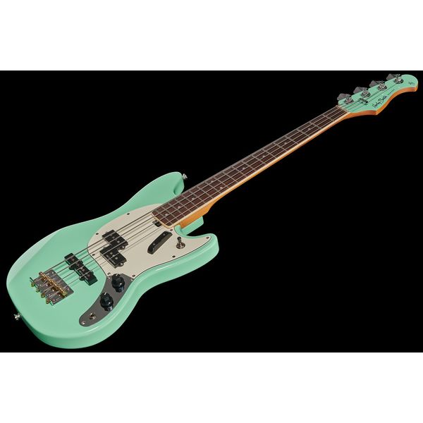La basse électrique Harley Benton MV-4MSB Seafoam Green Set : Notre avis