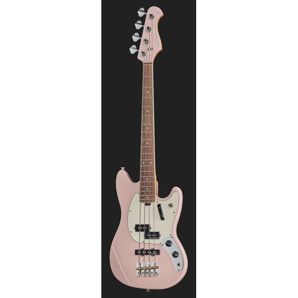 Avis basse électrique Harley Benton MV-4MSB Shell Pink w/Case
