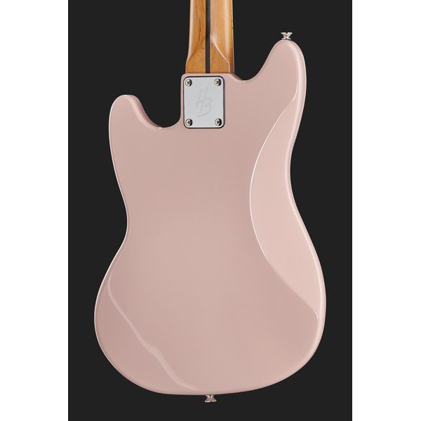 Avis basse électrique Harley Benton MV-4MSB Shell Pink w/Case