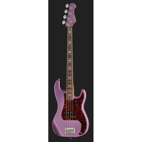 Avis basse électrique Harley Benton MV-4P Burgundy Mist Set