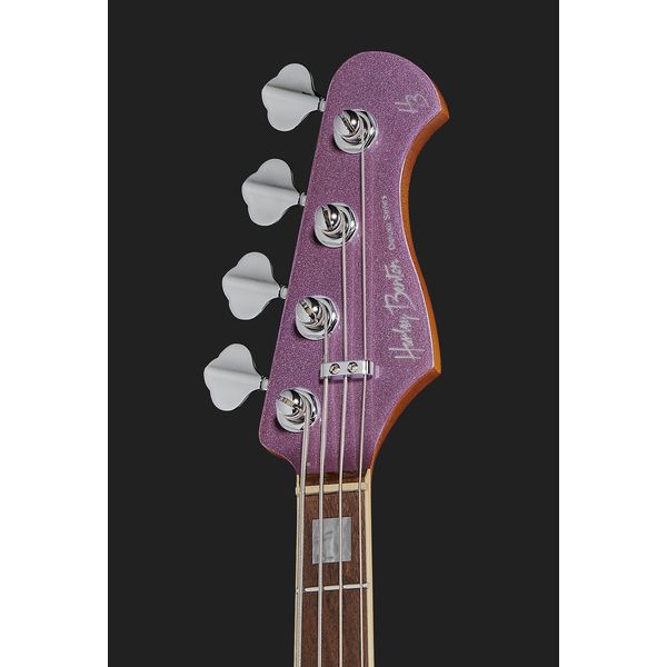 Avis basse électrique Harley Benton MV-4P Burgundy Mist Set