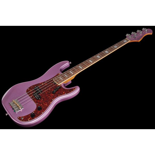 Avis basse électrique Harley Benton MV-4P Burgundy Mist Set