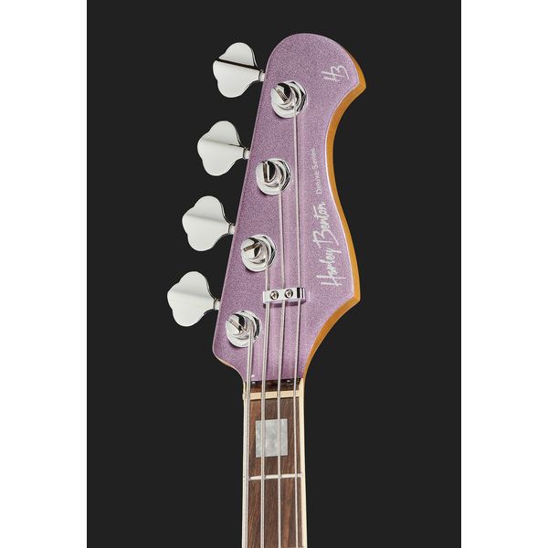 Avis basse électrique Harley Benton MV-4PJ Burgundy Mist Set