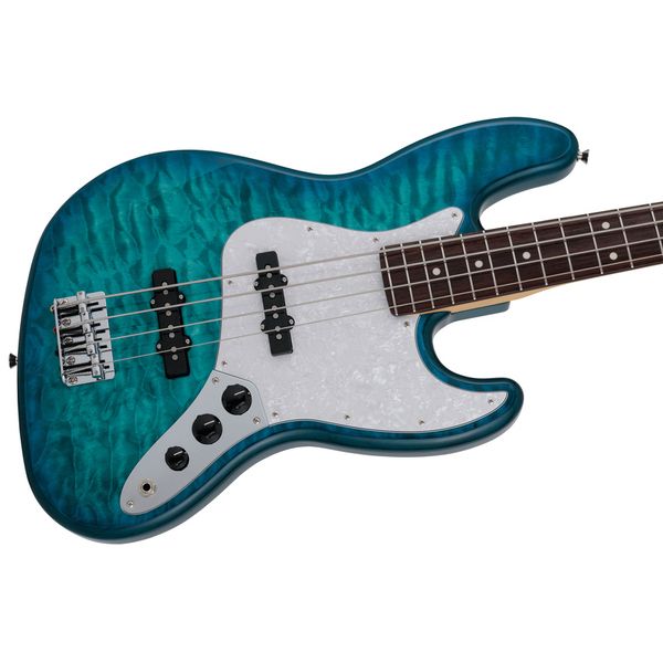 Avis basse électrique Fender Hybrid II Jazz Bass RW Q AQM