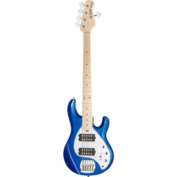 Avis basse électrique Sterling by Music Man S.U.B Sting Ray5 HH Cobra Blue