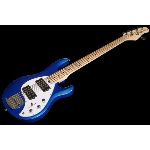 Avis basse électrique Sterling by Music Man S.U.B Sting Ray5 HH Cobra Blue