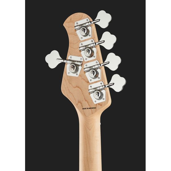 Avis basse électrique Sterling by Music Man S.U.B. Sting Ray5 Chopper Blue