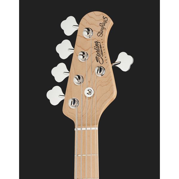 Avis basse électrique Sterling by Music Man S.U.B. Sting Ray5 Chopper Blue