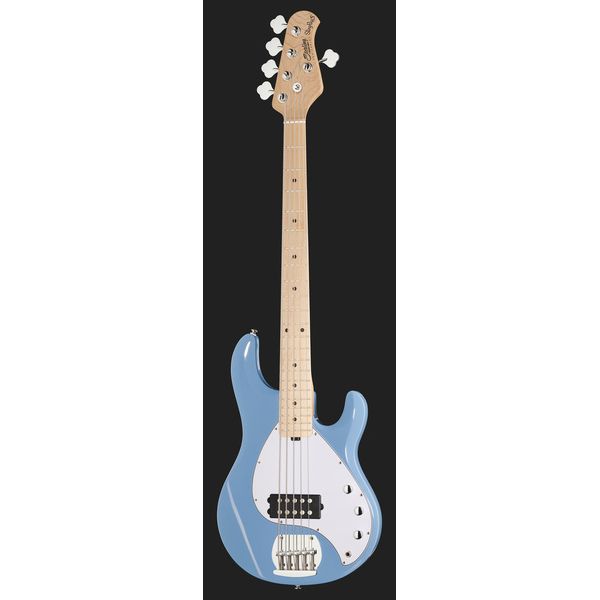 Avis basse électrique Sterling by Music Man S.U.B. Sting Ray5 Chopper Blue