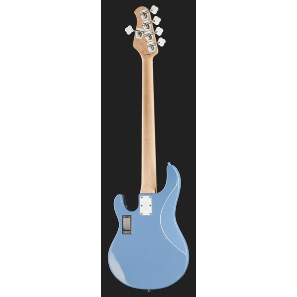 Avis basse électrique Sterling by Music Man S.U.B. Sting Ray5 Chopper Blue