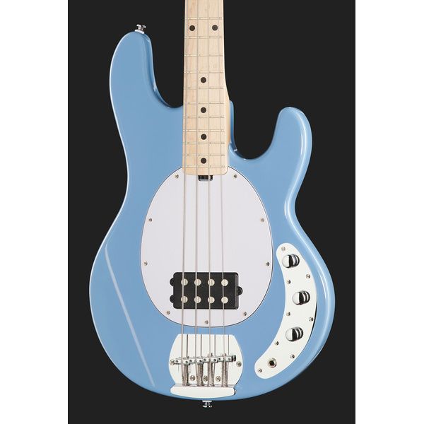 La basse électrique Sterling by Music Man S.U.B. Sting Ray4 Chopper Blue : Notre avis