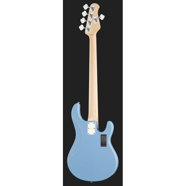 Avis basse électrique Sterling by Music Man S.U.B. Sting Ray5 CH Blue LH