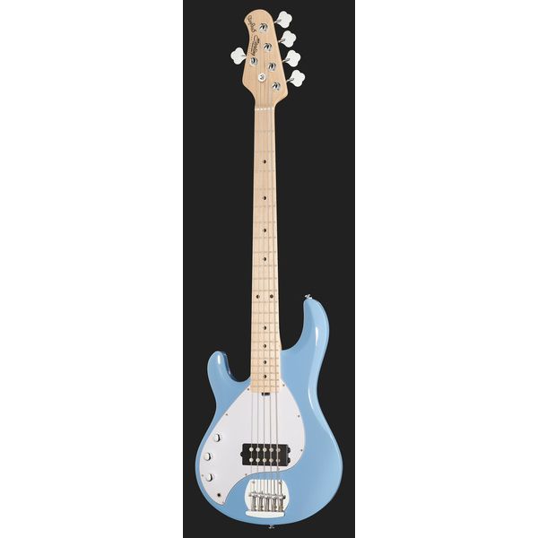 Avis basse électrique Sterling by Music Man S.U.B. Sting Ray5 CH Blue LH