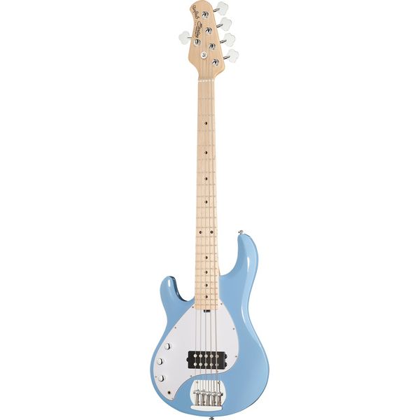 Avis basse électrique Sterling by Music Man S.U.B. Sting Ray5 CH Blue LH