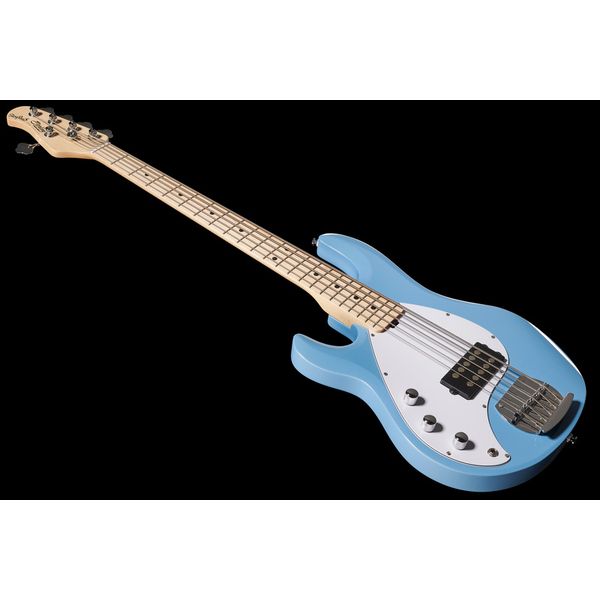 Avis basse électrique Sterling by Music Man S.U.B. Sting Ray5 CH Blue LH