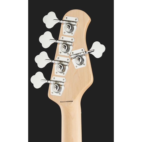 Avis basse électrique Sterling by Music Man S.U.B. Sting Ray5 CH Blue LH