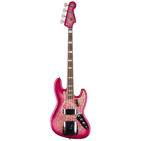 Fender LTD Jazz Bass Rel Pink Paisley